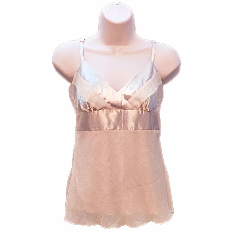 Shimmering Nude Top Small
