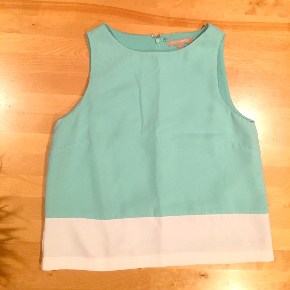 Banana Republic 2 Color Blouse