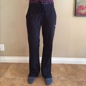 Grey's Anatomy black scrub pants, size small.