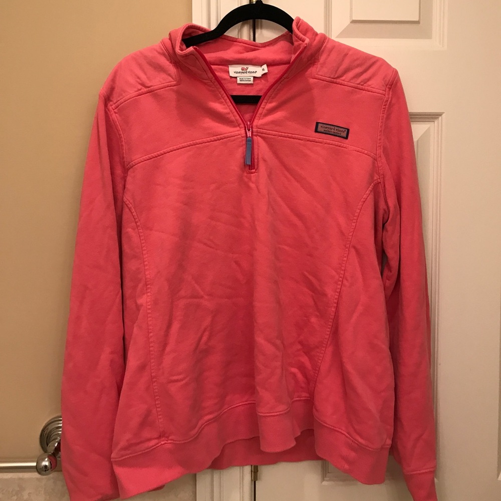 Vineyard Vines Women's XL Shep Shirt Neon Pink