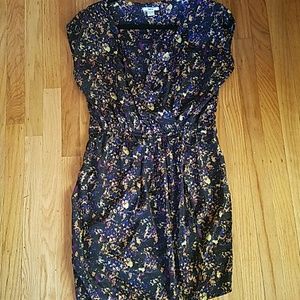 Bar III short dress with a small elastic waist