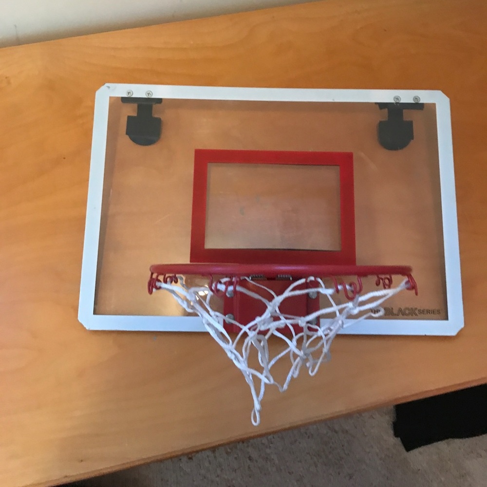 The black series basketball hoop