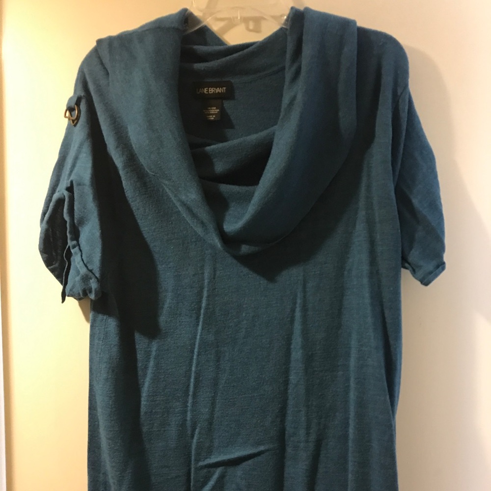 Lane Bryant cowl neck short sleeve sweater 18/20