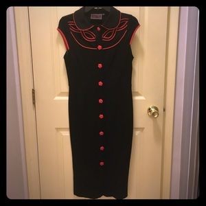 Voodoo vixen western button down dress