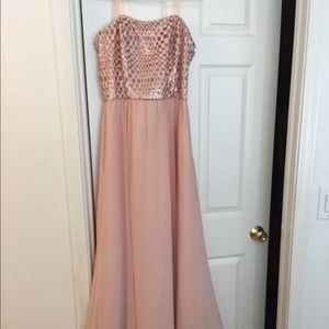 Ralph Lauren strapless evening dress