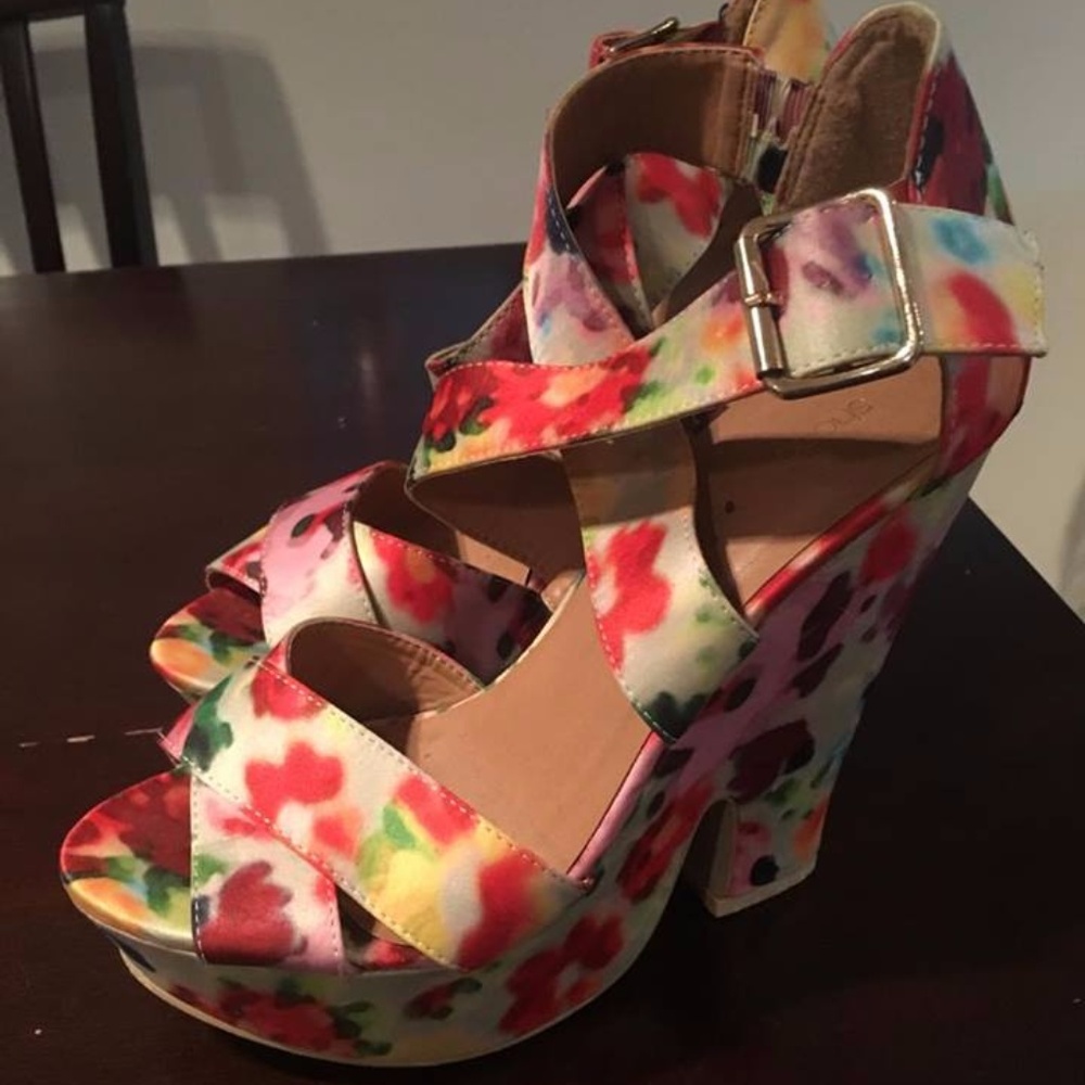 Floral Heels