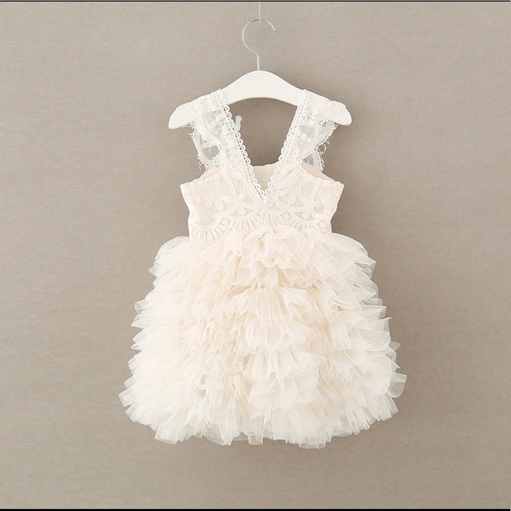 Girls gown,tulle gown dress,girl lace gown, gown