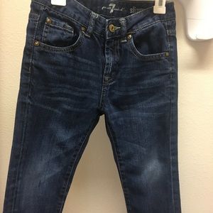 Boys Seven Slimmy Blue Jeans