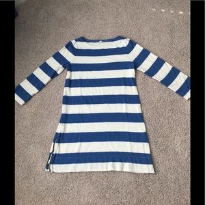 J. Crew striped jersey dress