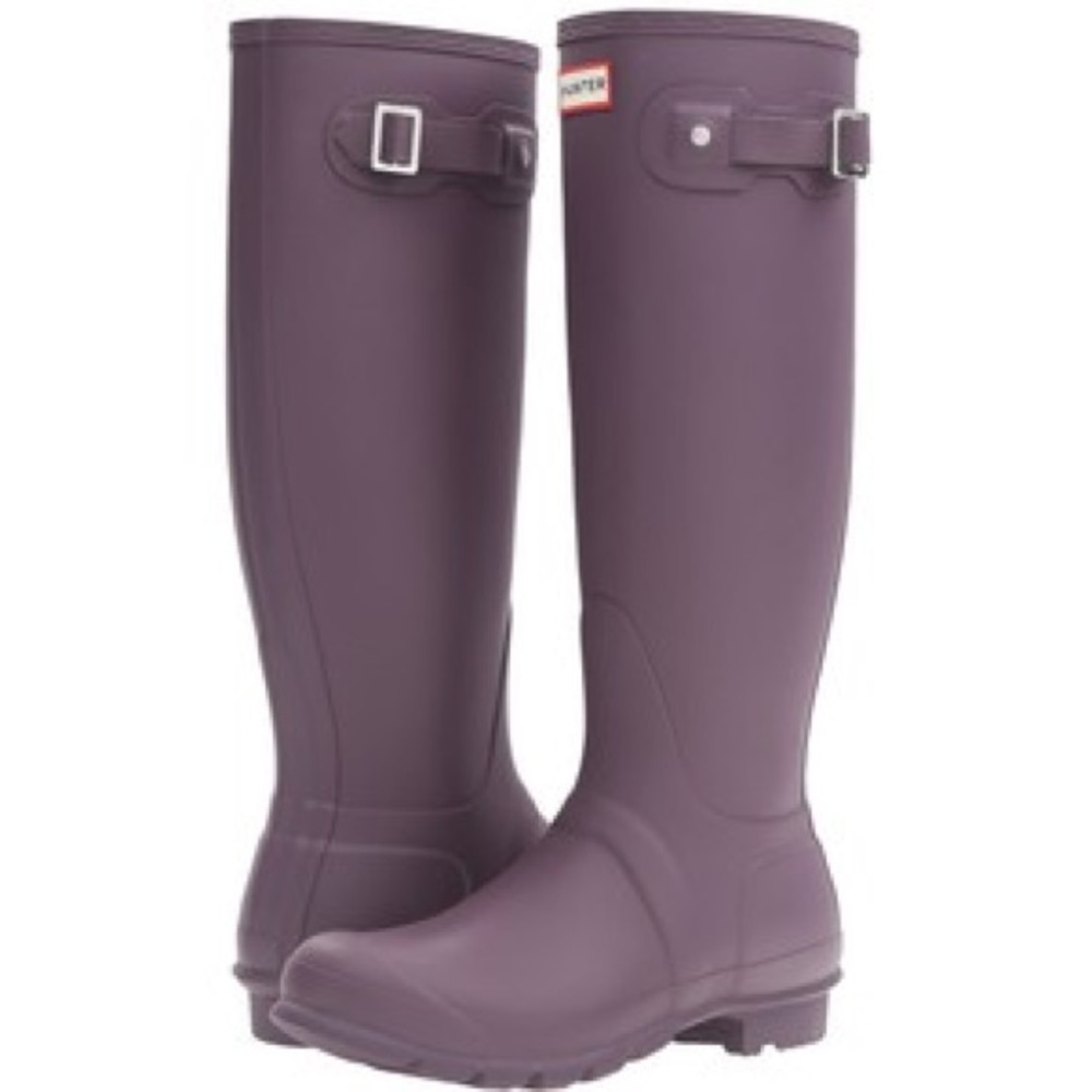 Hunter tall rain boots