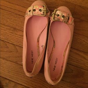 Nine West Pink Flats
