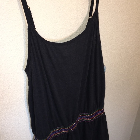 NWT Lucky Brand swimwear Love Fiesta romper Black - Picture 7 of 8