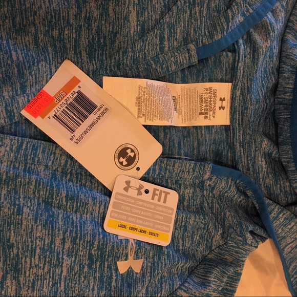 NWT Under Armour long-sleeve thin hoodie. Sz Sm. - Picture 2 of 4