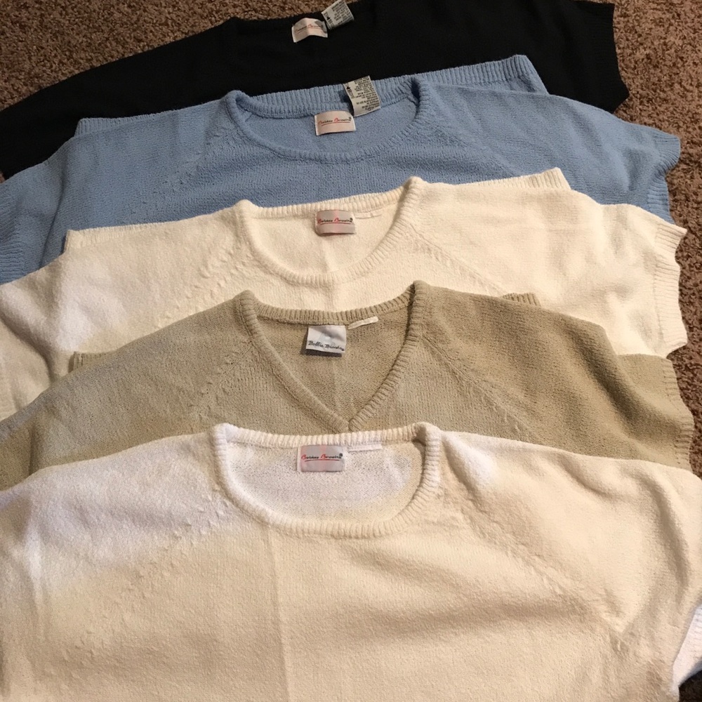 Bundle of 5 sweaters.