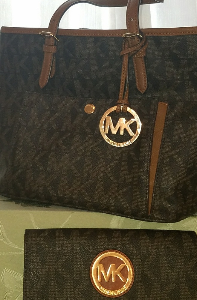 Michael kors Brown and tan shoulder bag