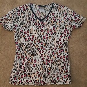 Cherokee Runway Scrub Top