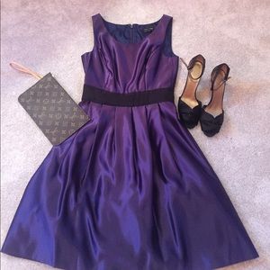 Navy blue cocktail dress BCBG Max & Cleo NWOT