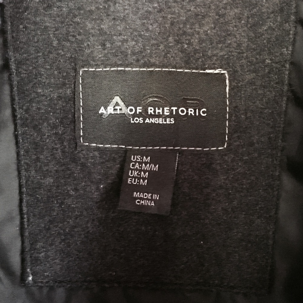 🎉SALE🎉Art of Rhetoric Quilted Bomber - Picture 4 of 6