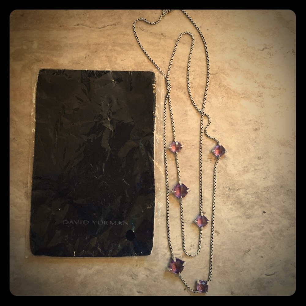 David Yurman Long Châtelaine Station Necklace