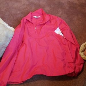 Pink bike golf jacket