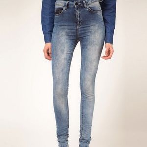 Asos High Waisted Jeans. Super Skinny. Never Worn