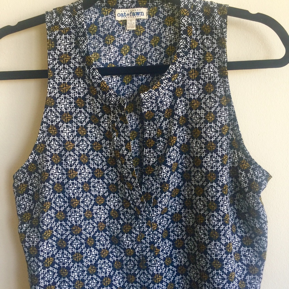 OAT + FAWN Patterned Blouse