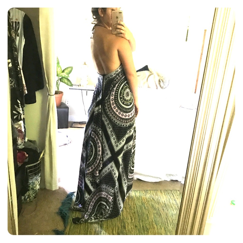 Maxi boho dress