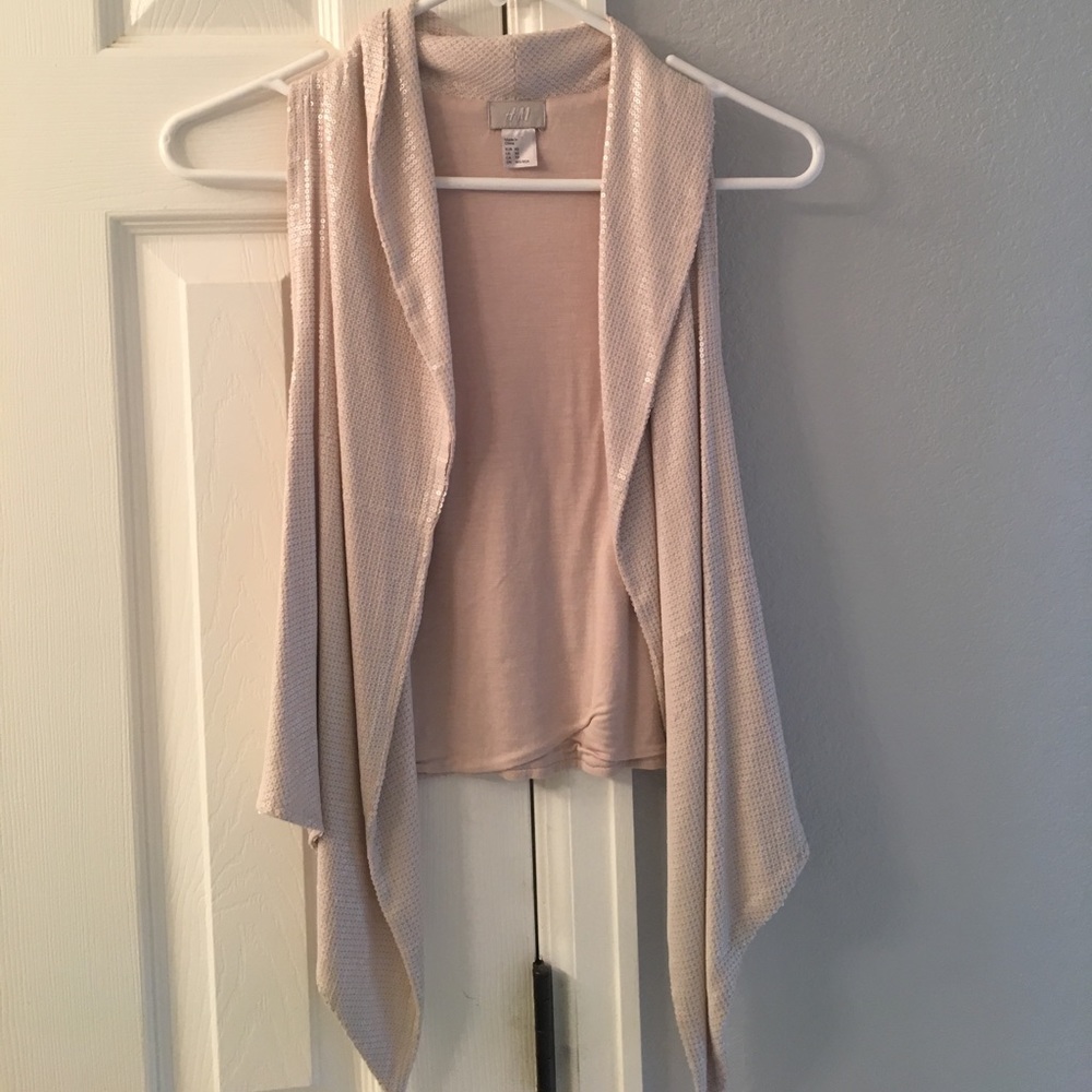 H&M sequined vest