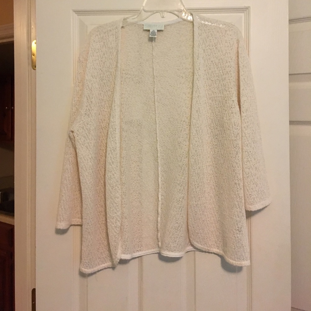 Forever 21 Cream Light Sweater