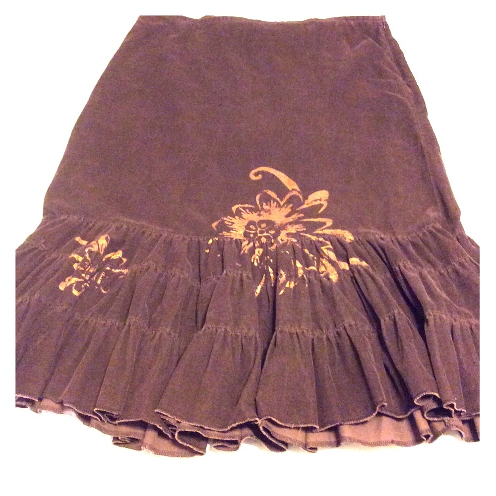 Avenue Jeans flair skirt