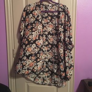 Floral kimono