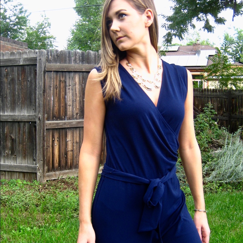 Ralph Lauren navy Blue Jumpsuit