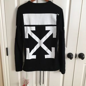 Off white-black quotes t-shirt