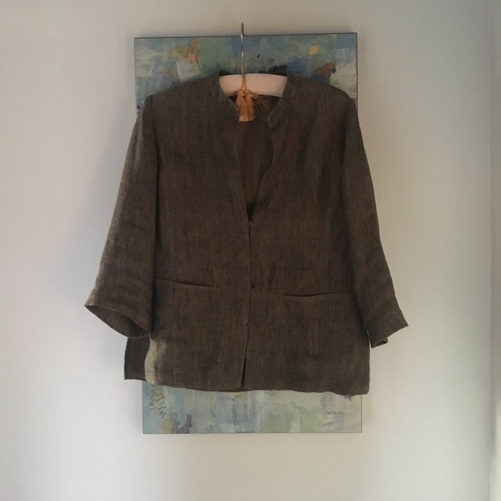 Eileen Fisher Linen Jacket