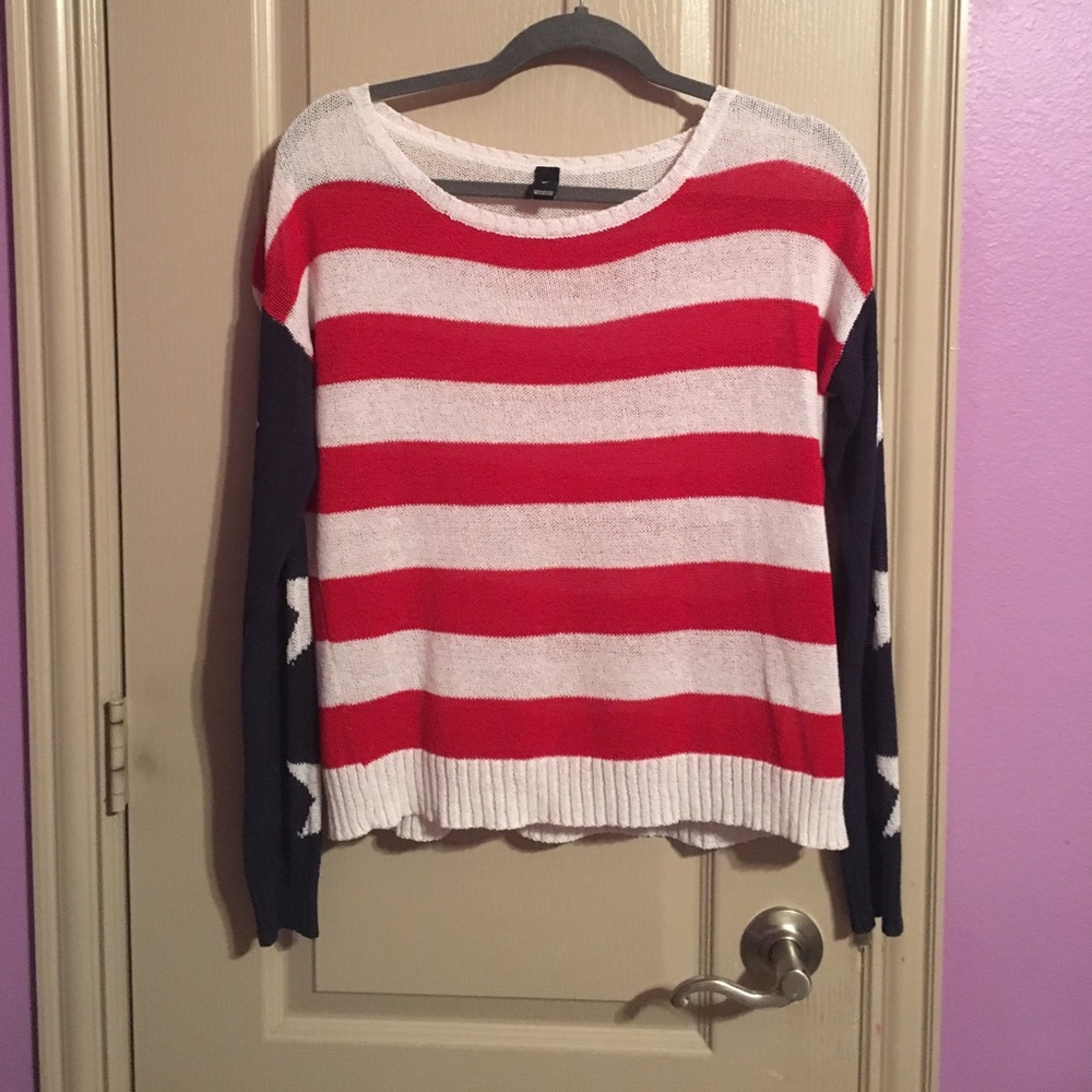4th of July themed sweater