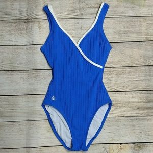 Lauren Ralph Lauren Vintage Size 10 Blue One Piece