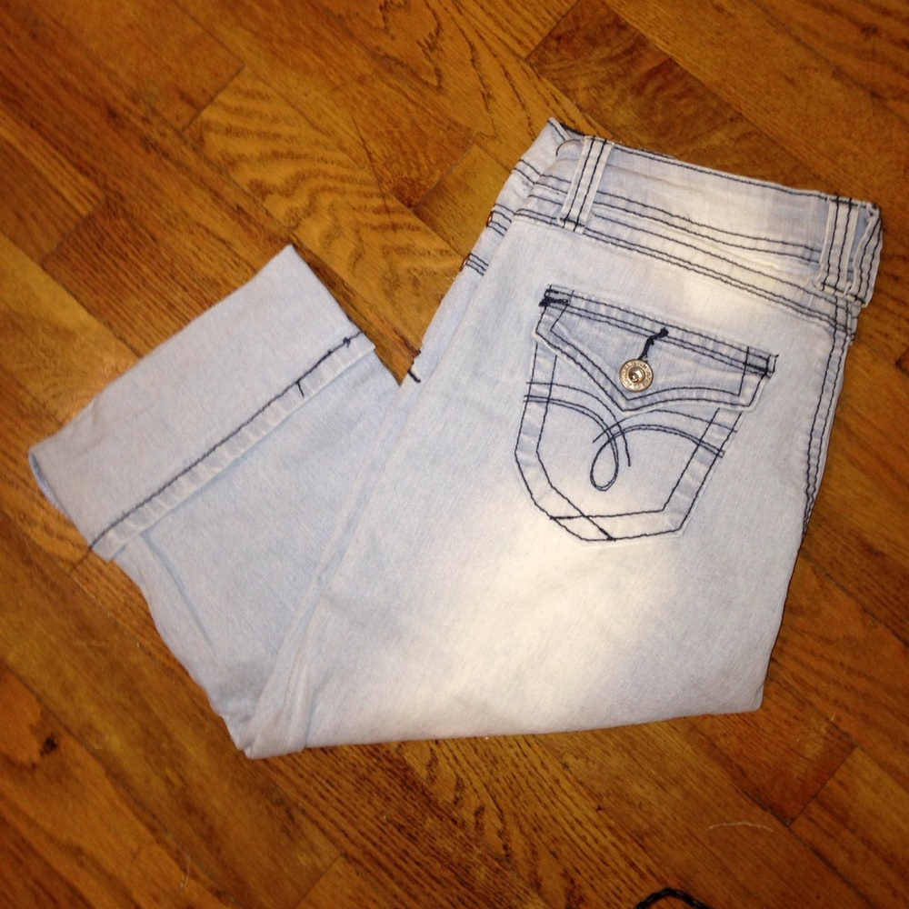 Angels knee-length jeans