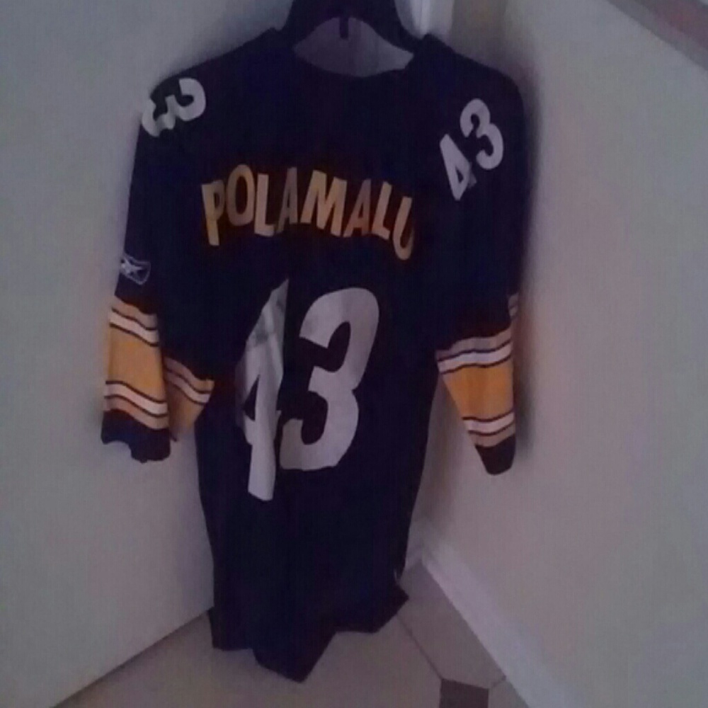 Authentic troy polamalu