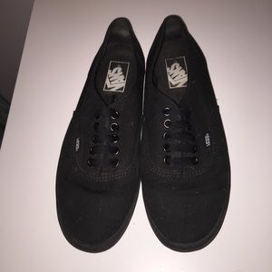 Unisex All Black Vans