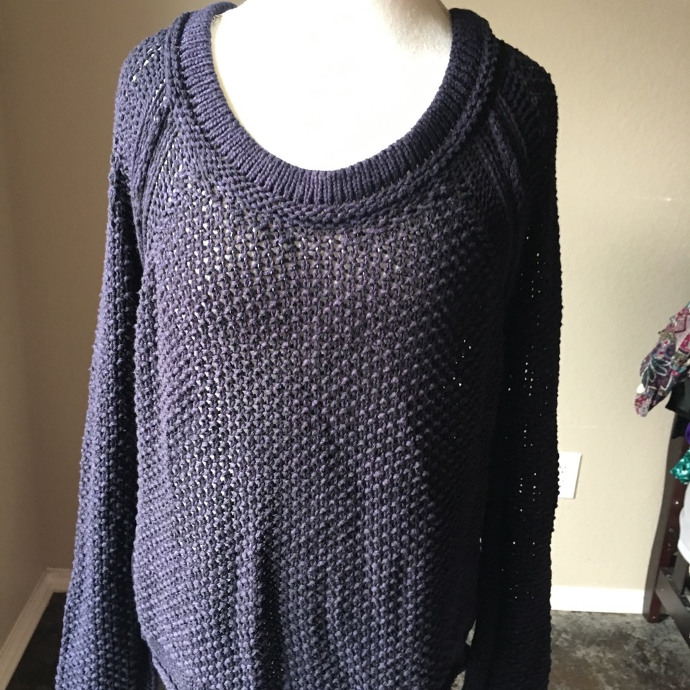 Free People Women's Chunky Knit Sweater Medium