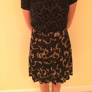 Vintage! Italian Rayon Skirt!!!!