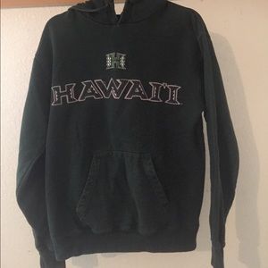 Hawaii college sweat shirt/hoody 💚