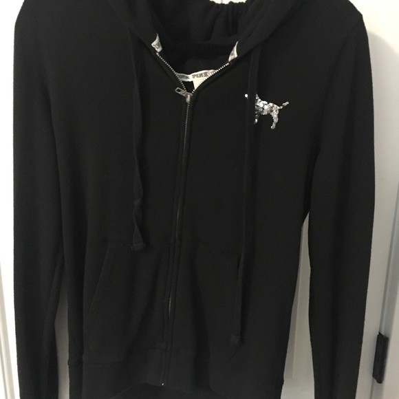 Love pink sparkly sweatshirt - Picture 2 of 2