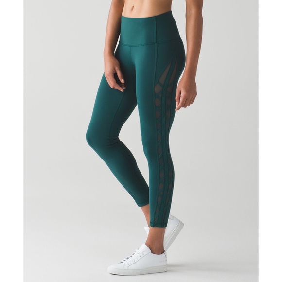 lululemon athletica Pants - Lululemon. High Times Pant. Rhythm. Deep Green.