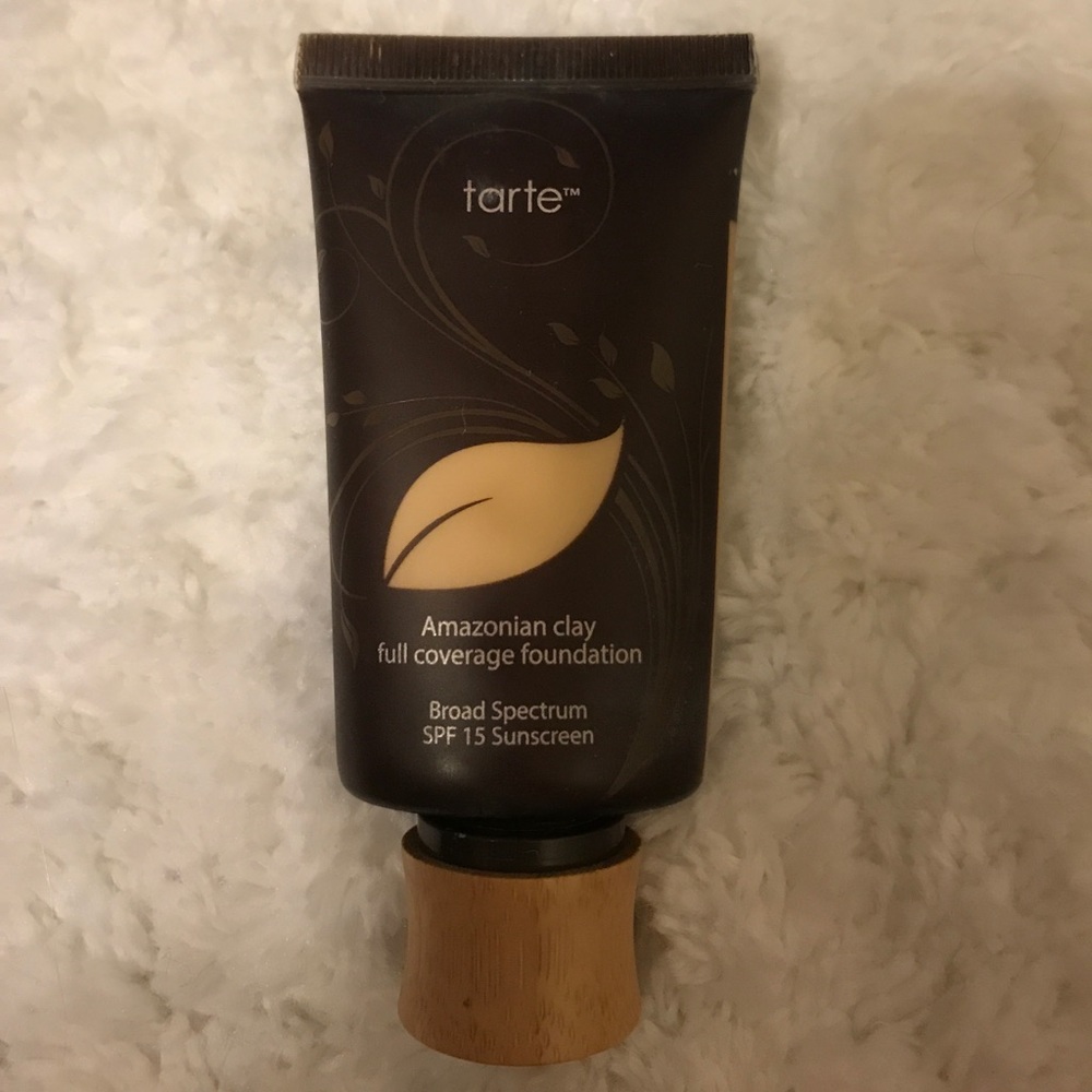 tarte amazonian clay full coverage foundation!!