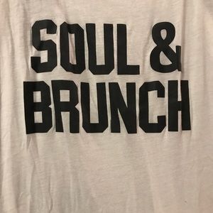 LIMITED EDITION soul and brunch Soul Cycle tank