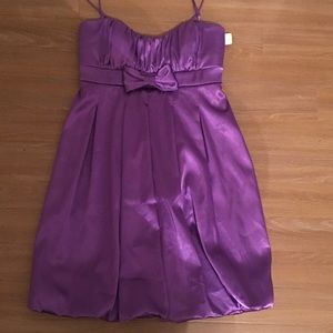 Purple Homecoming Dress