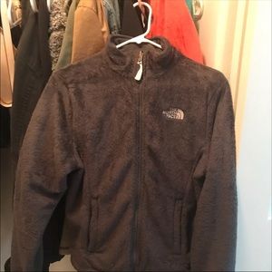 Grey North face