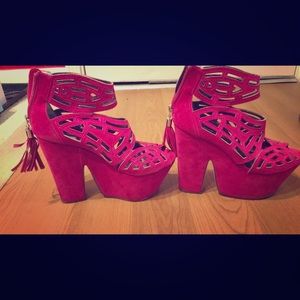 Pink Michael Antonio women's shoes size 7