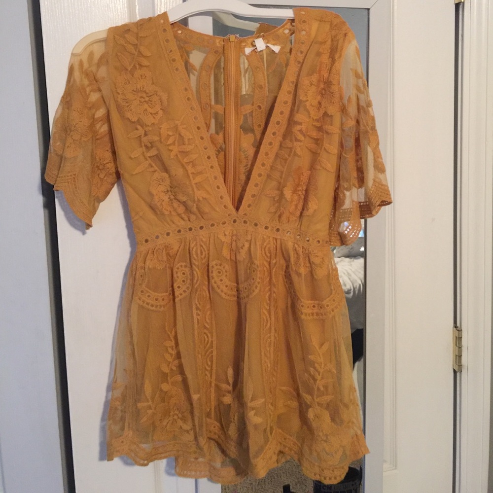 Lace Romper